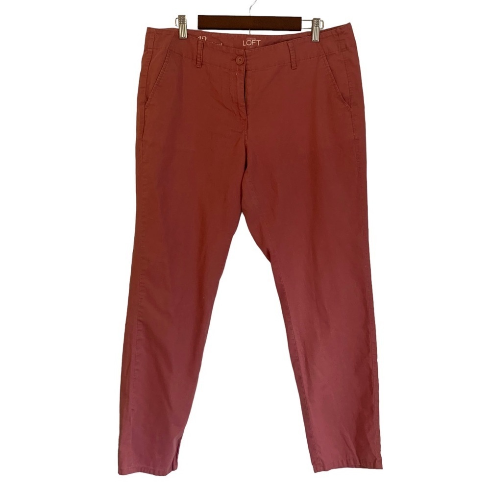 Ann Taylor Loft Women’s Linen Blend Pants Sz 12